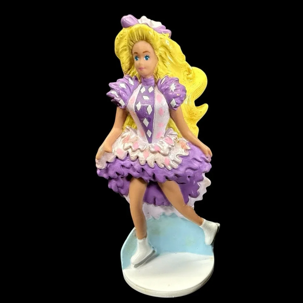 Vintage 1992 Barbie McDonald's Happy Meal Cake Toppers Set of‎ 4